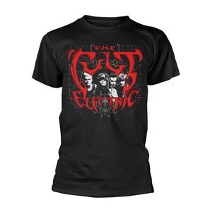 The Cult Unisex Adult Electric T-Shirt / Black